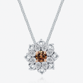 Chocolate Snowflake Pendant - 18WR