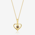 Infinity Heart Pendant - 9YG