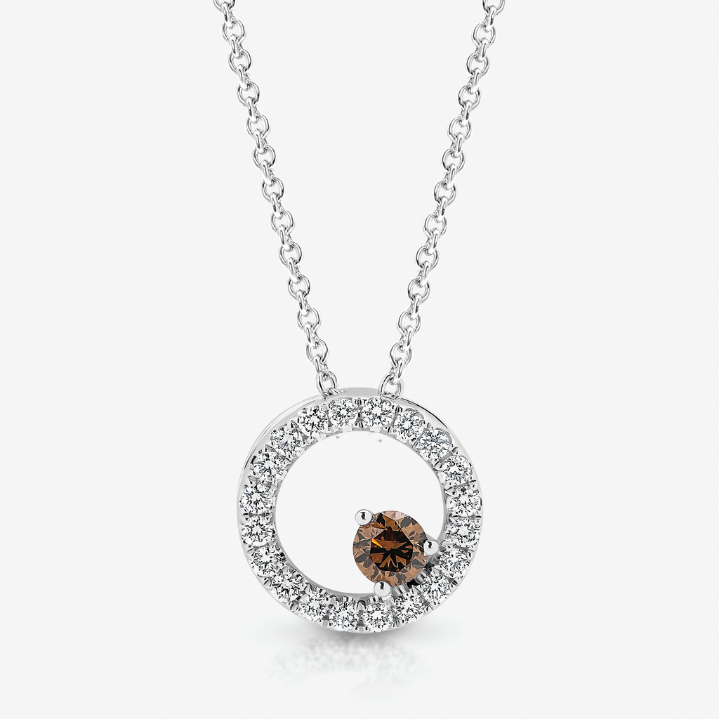 Circle of Love Pendant - 9WG