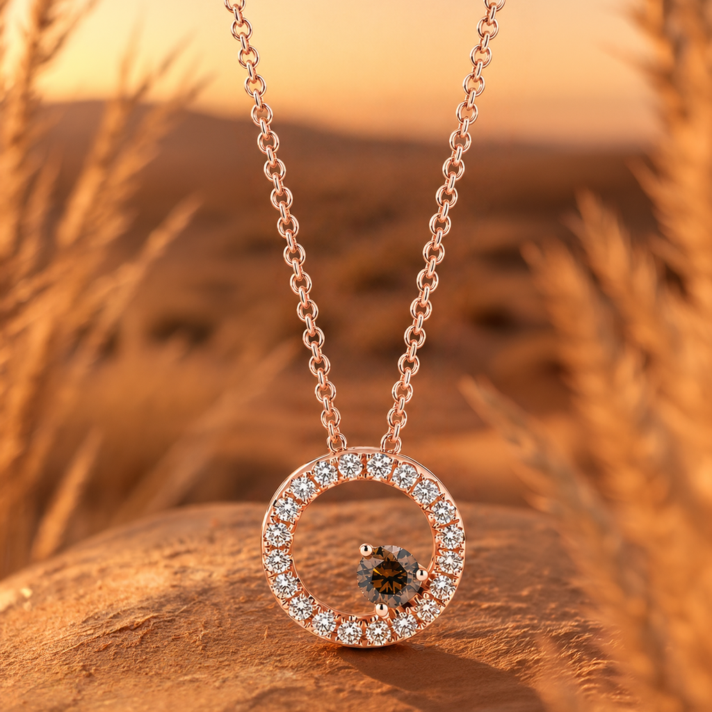 Circle of Love Pendant - 9RG