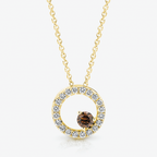 Circle of Love Pendant - 9YG