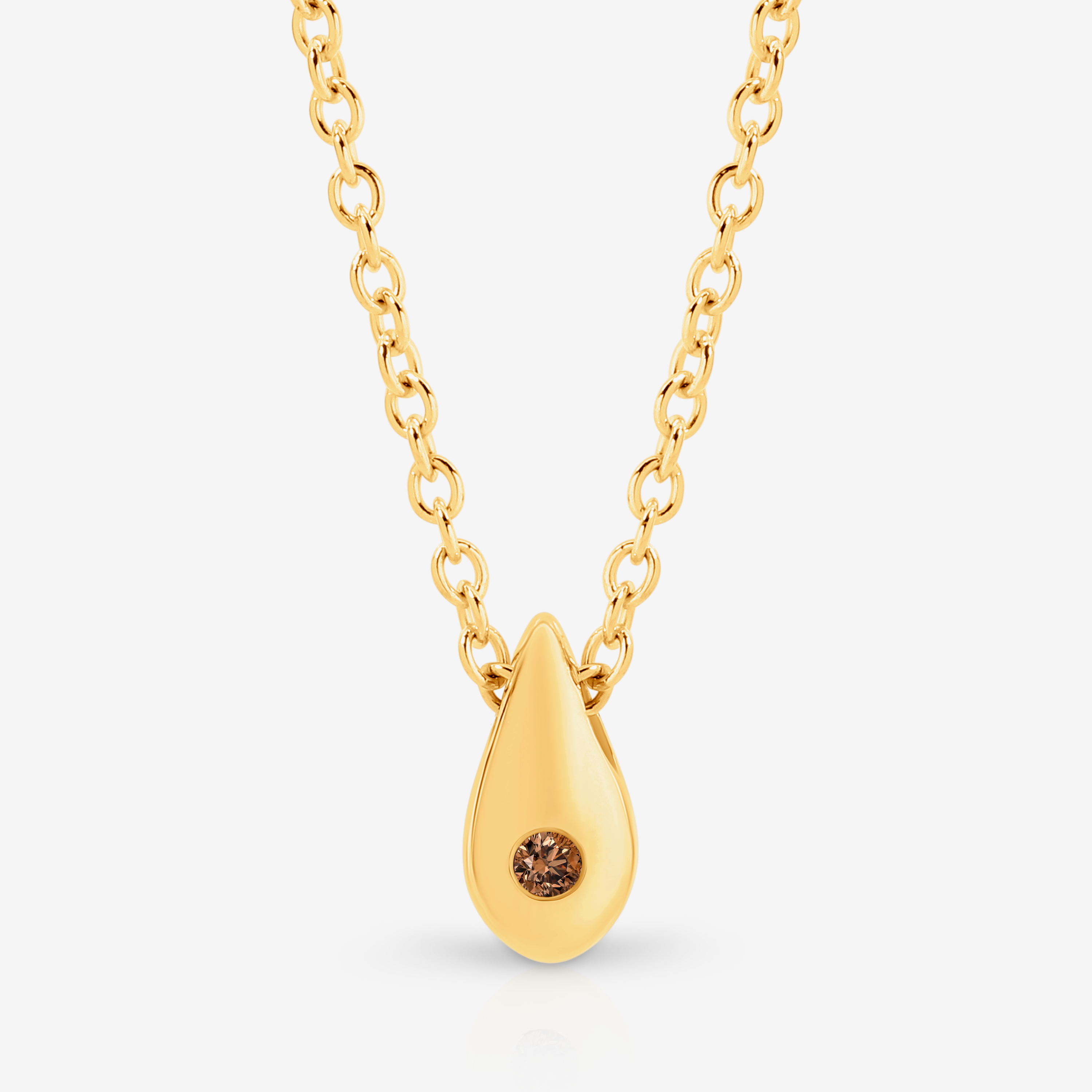 Droplet Necklace - 9YG