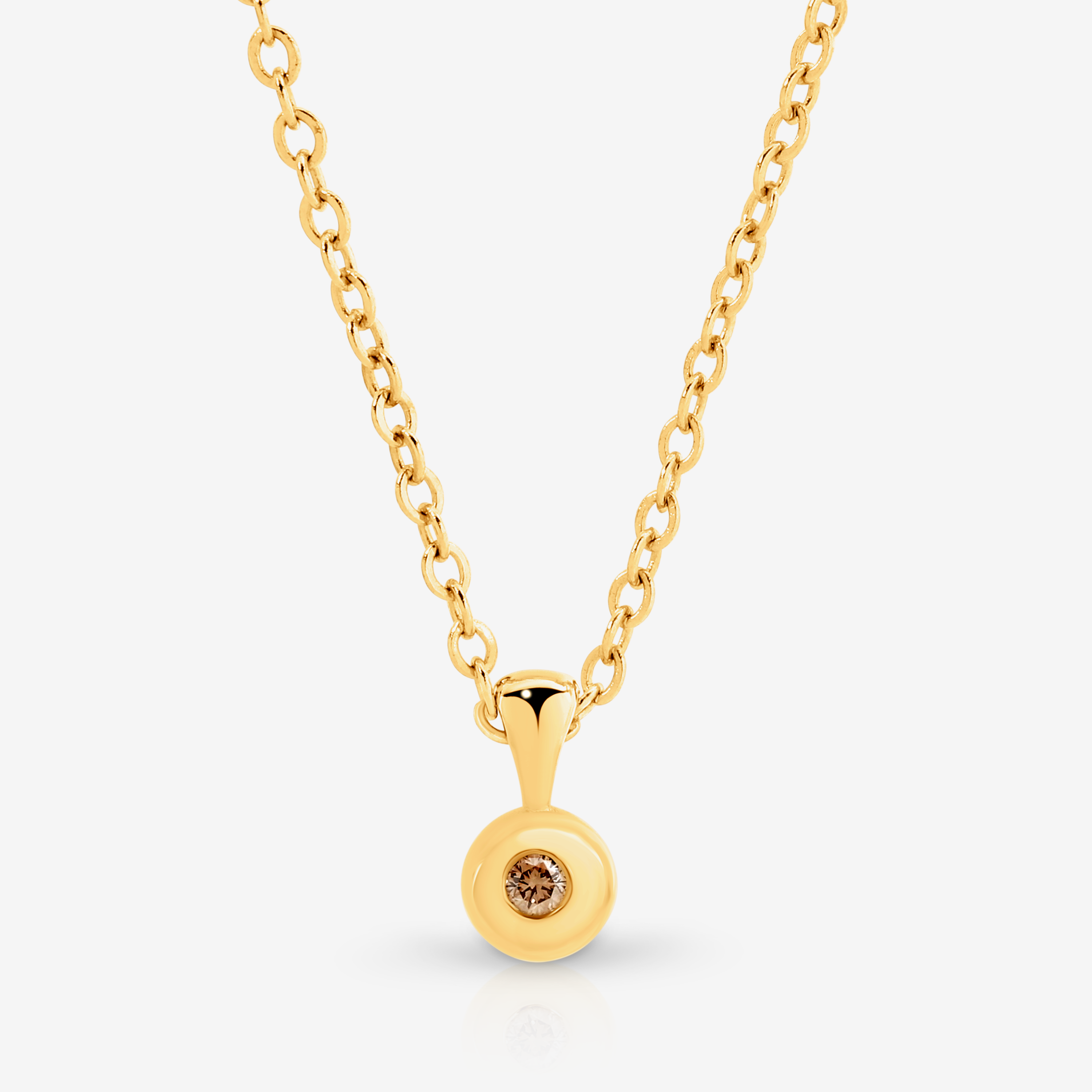 Teacup Pendant - 9YG