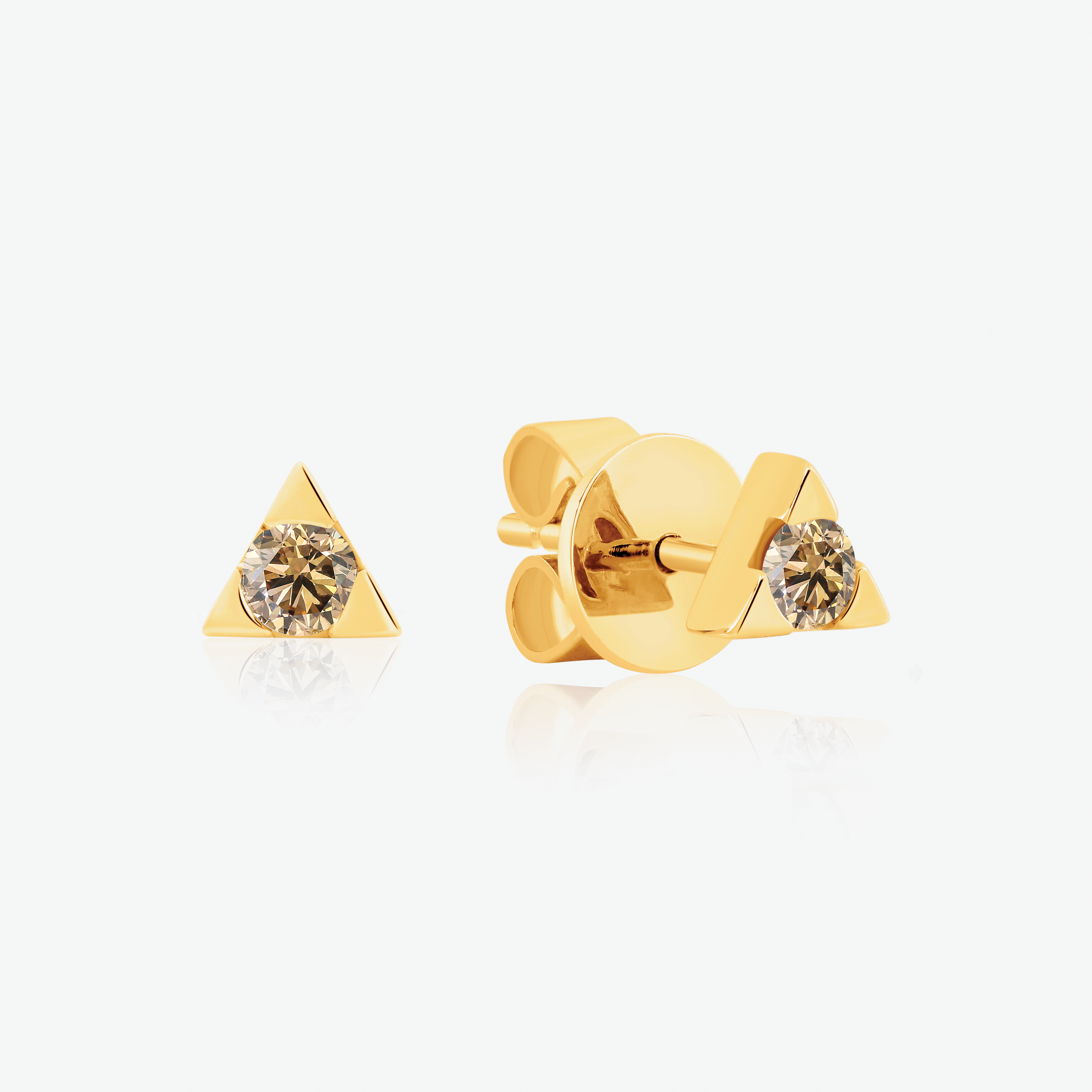 Bermuda Earrings - 18YG