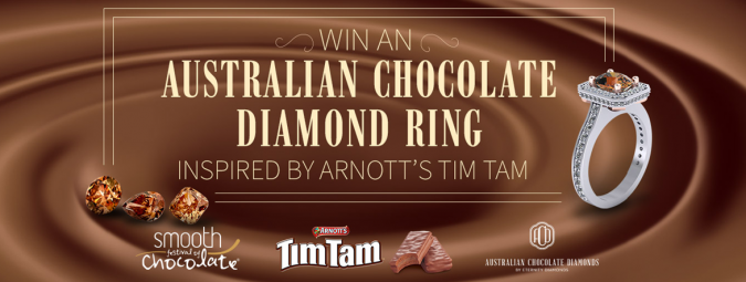 We are giving away a $26,400 Australian Argyle Chocolate Diamond Ring!
