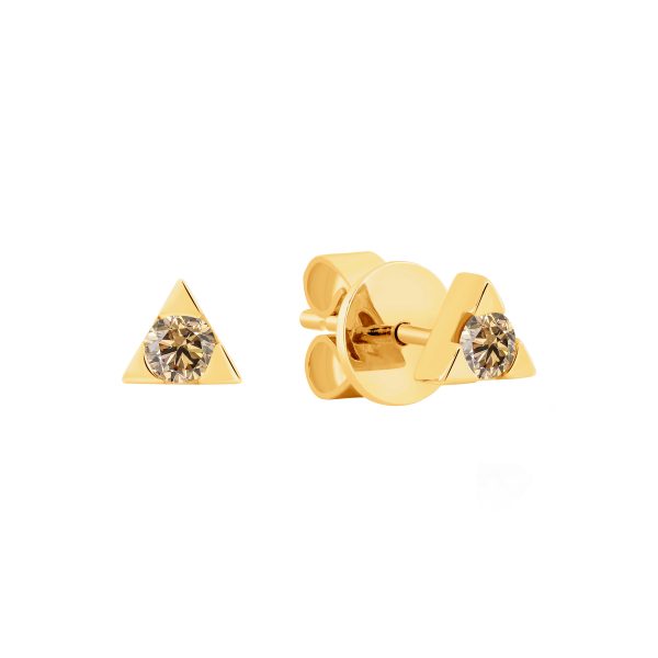 6036 Bermuda Earrings with Australian Chocolate Diamonds