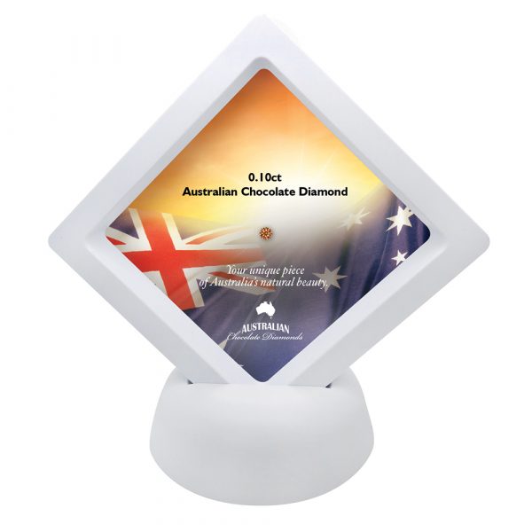 Aussie Diamond Boxes - Australian Flag 0.10ct